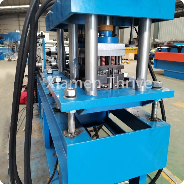 Metal Palisade Fence Roll Forming Machine